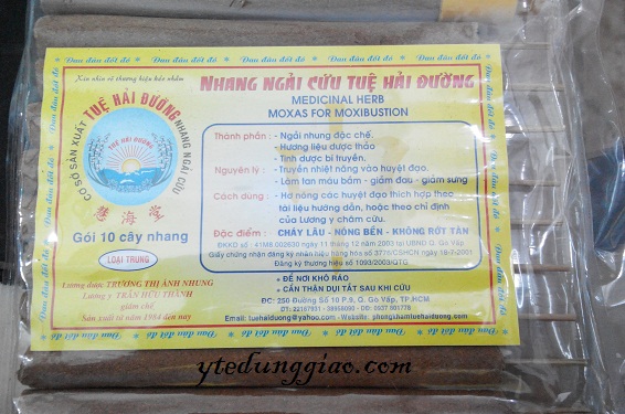 nhang ngải cứu tuệ hải đường 